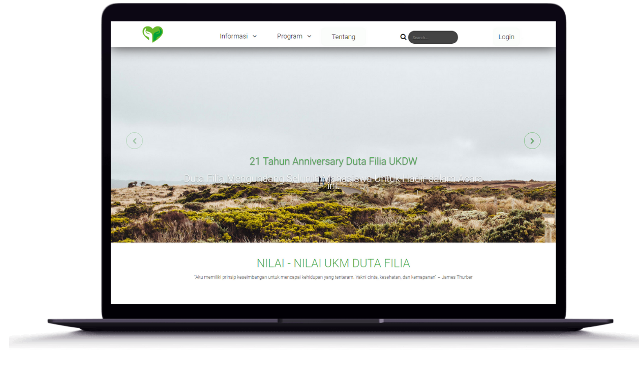 Duta Filia community website